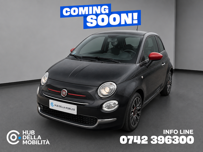 FIAT 500 1.0 Hybrid Red